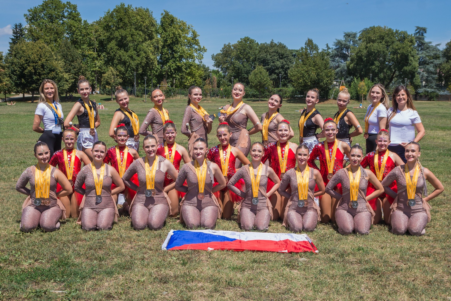 MS mažoretek Turín 1. - 3. 8.2025